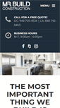 Mobile Screenshot of mrbuildco.com
